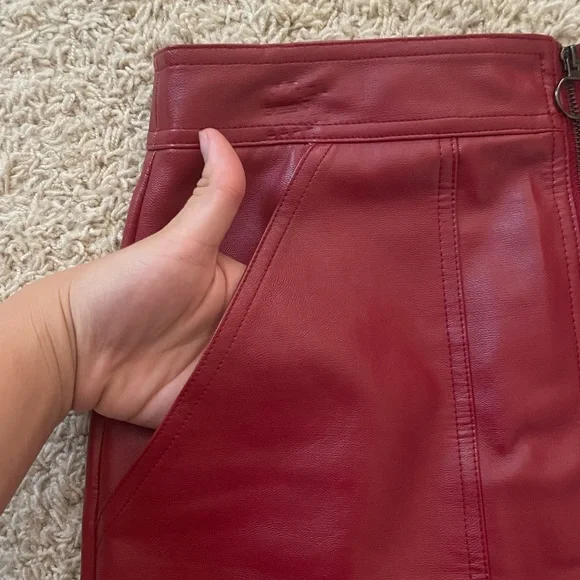 Pleather Skirt - Picture 4 of 4